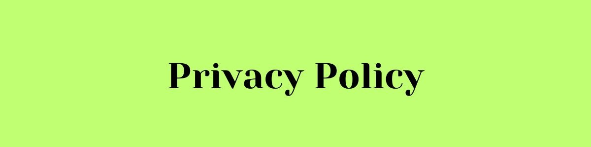 Privacy Policy